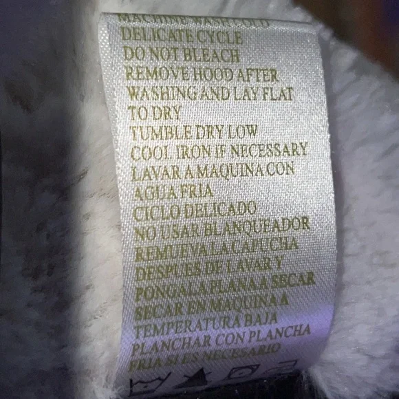 Green Tea Cold Weather Vest Soft Faux Fur Inside Removable Hood XXL - Picture 8 of 10